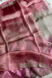 Tricolour Kora Silk Saree 5177 03