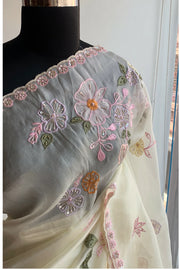Butter Kora Silk Saree 5750 13