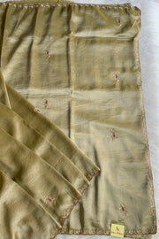 Green Tissue Saree 5640 05