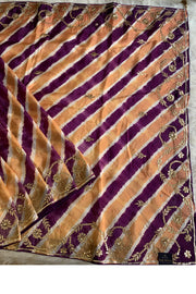 Leheriya Russian Silk Saree 5825 01 (PRE ORDER)