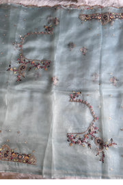 Tissue Organza Saree 5822 02