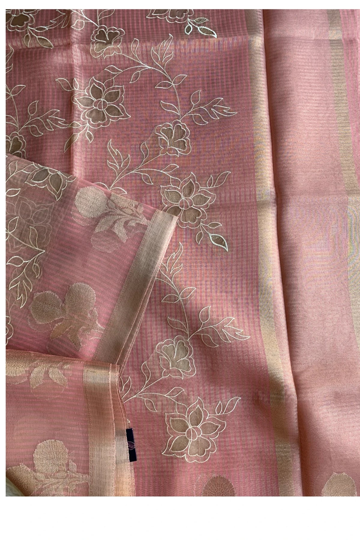 Pink Kota Banarasi Saree 5814 03