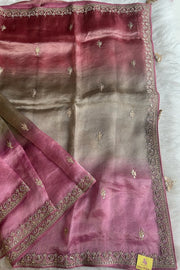 Tricolour Kora Silk Saree 5177 03