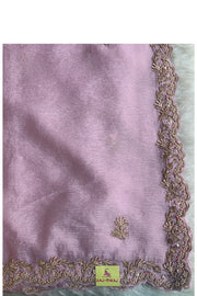 Baby Pink Crush Silk Saree 5165 01