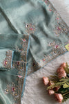 Mint Green Tissue Saree 5360 10