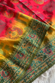 Banarasi Saree with Peacock Motifs 5314 02