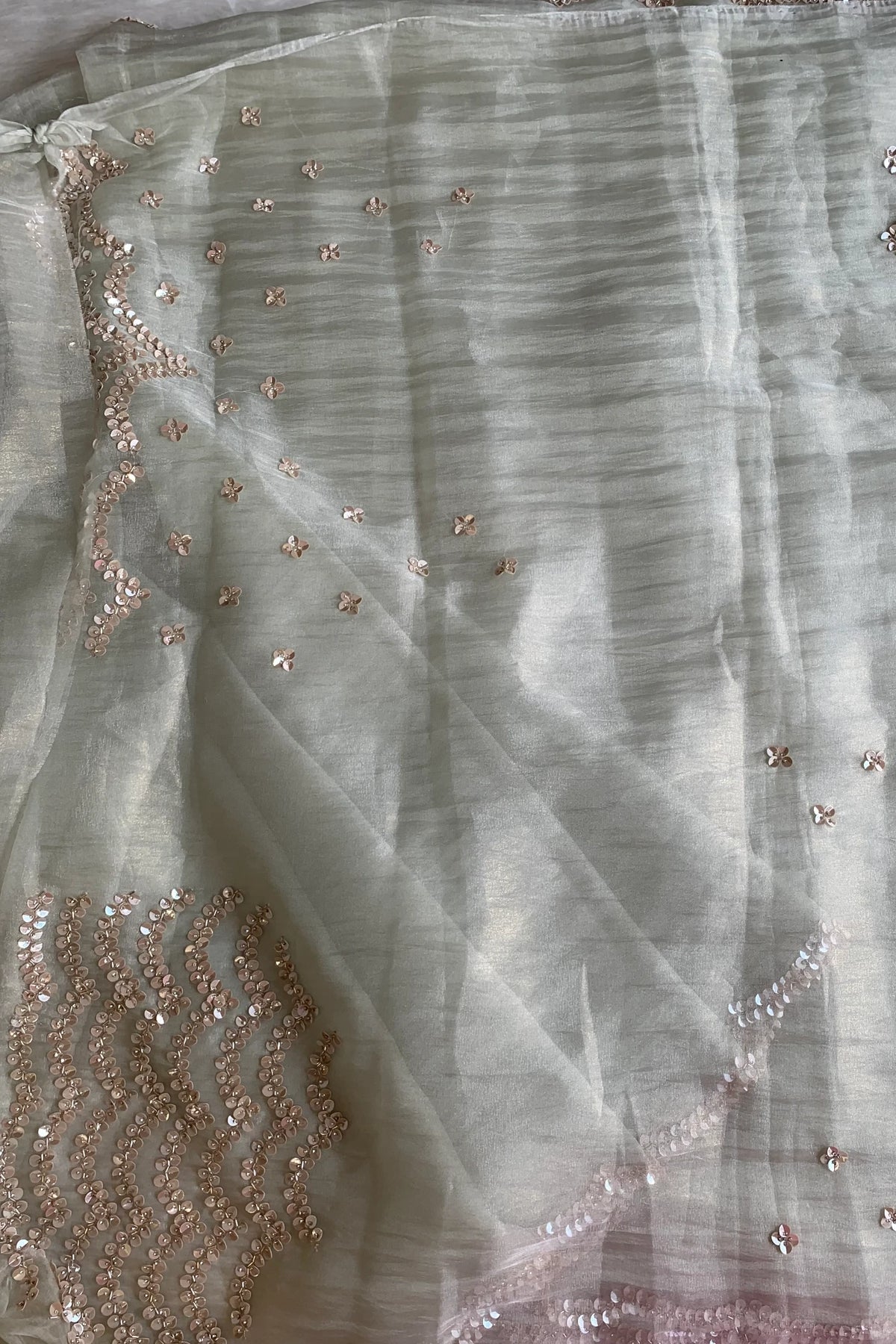 Ivory Crush Saree 5851 03
