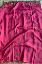 Onion Pink Tissue Saree 5792 02