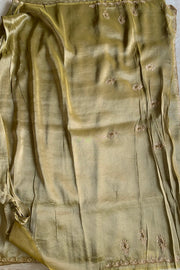 Green Tissue Saree 5640 05
