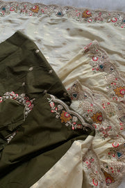 Tissue Banarasi Butti Saree 5786 02