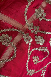 Shaded Gota Patti Gharchola Saree 5675 04