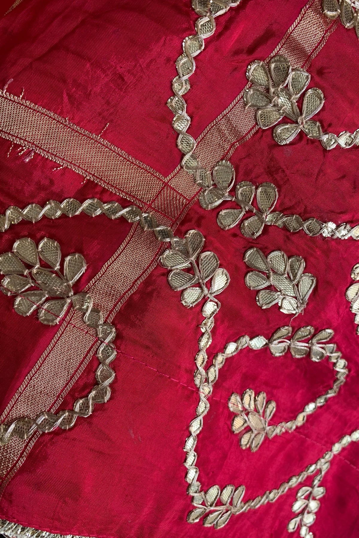 Shaded Gota Patti Gharchola Saree 5675 04