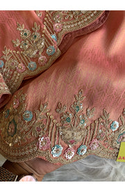 Blush Pink Kanchipuram Silk Saree 5687 16