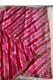 Pallu Jaal Leheriya Saree 5837 02 (PRE ORDER)