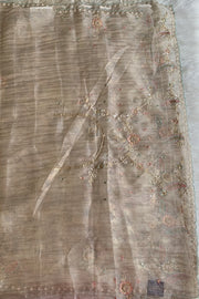 Embellished Crush Organza Saree 5850 11