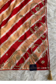 Leheriya Russian Silk Saree 5825 01 (PRE ORDER)