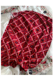 White Glass Tissue Saree 5786 10