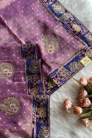 Jamawar Border Tissue Saree 5763 08