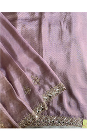 Purple Kanchi Silk Saree 5453 04