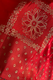 Red Gharchola Banarasi Saree 5763 10