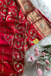 Shaded Gota Patti Gharchola Saree 5675 04