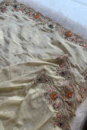 Tissue Banarasi Butti Saree 5786 02
