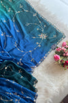 Three-Tone Habutai Silk Saree 5813 01 (PRE ORDER)