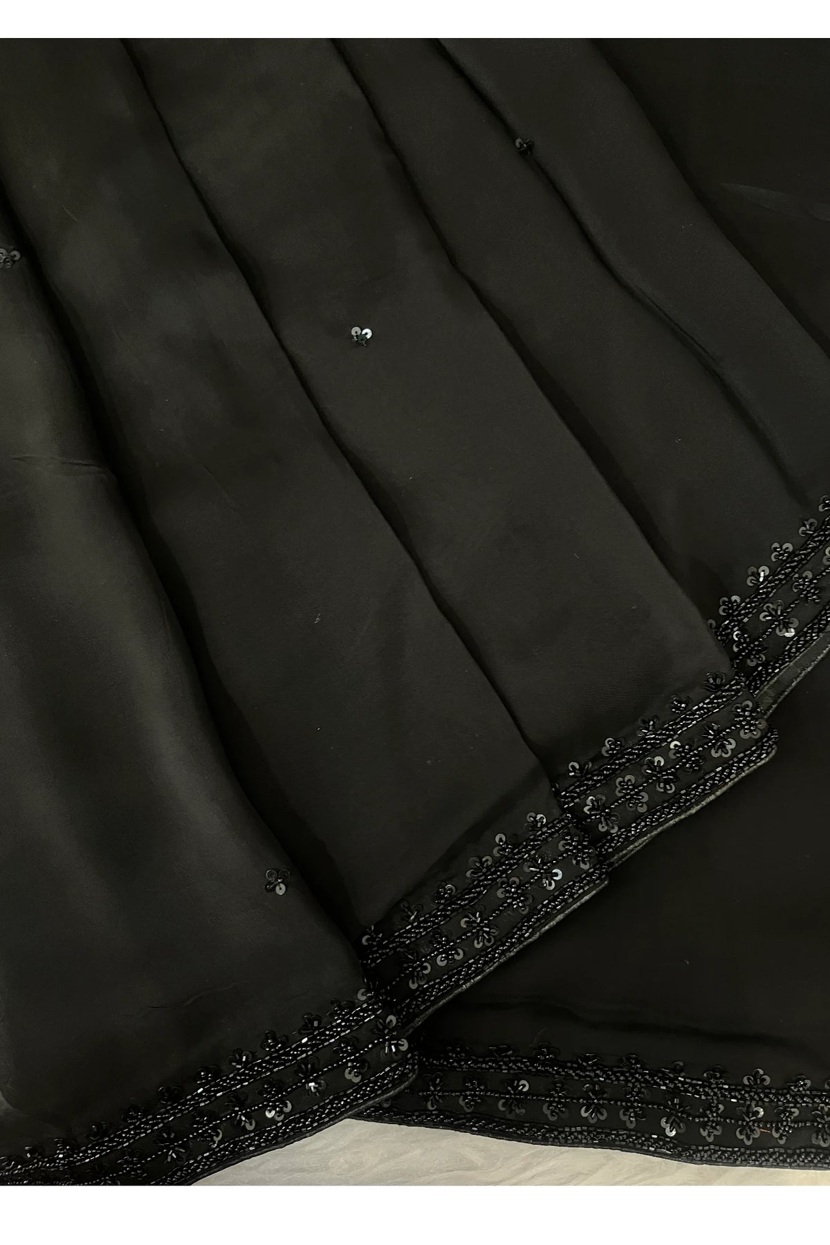 Black Soft Tissue Saree 5164 03