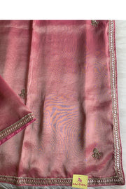 Pastel Pink Tissue Silk Saree 5525 07
