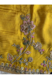 Saree Multicolour Embroidery 5786 01