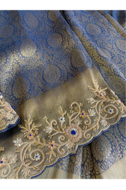 Royal Blue Kanchipuram Silk Saree