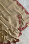 Beige Tissue Saree 5657 12 (PRE ORDER)