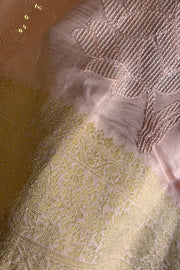 Peach Russian Silk Saree 4669 07