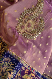 Jamawar Border Tissue Saree 5763 08