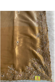 Gold Kanchipuram Silk Saree 5766 02 (PRE ORDER)