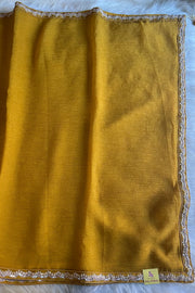 Stunning Mustard Crush Saree with Heavy Embellished Blouse 5016-04