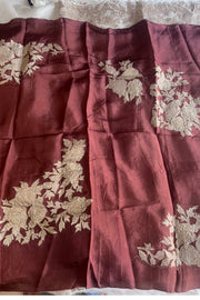 Off White Kora Organza Saree 5818 02 (PRE ORDER)