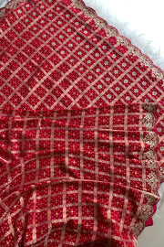 Pink Gharchola Gota Patti Saree 5700 14