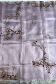 Tissue Organza Saree 5822 02
