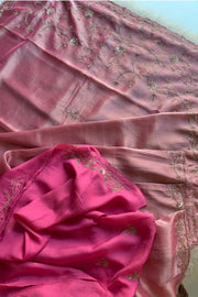 Onion Pink Tissue Saree 5792 02