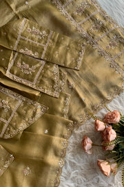Embellished Tissue Saree 5764 17